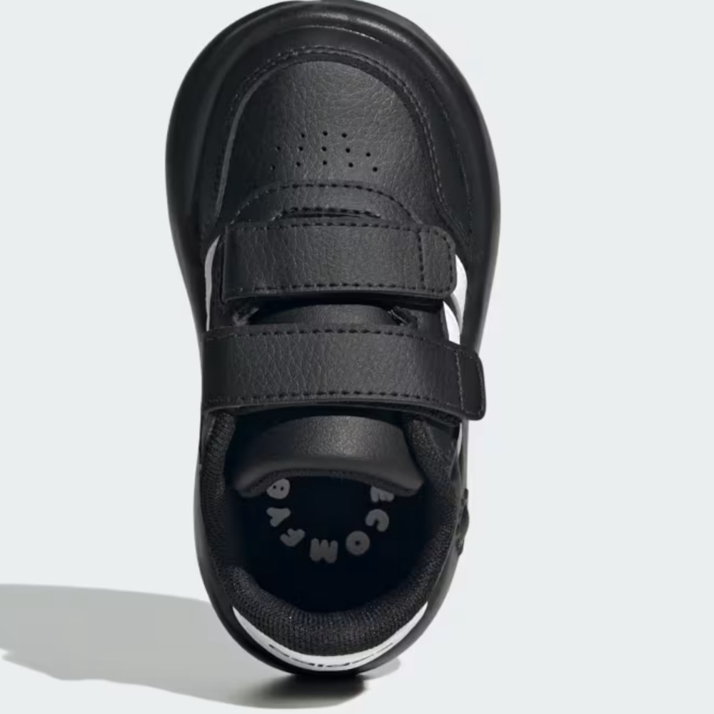 New Adidas BREAKNET 3.0 SHOES KIDS boys toddler size 10K black - Picture 4 of 5